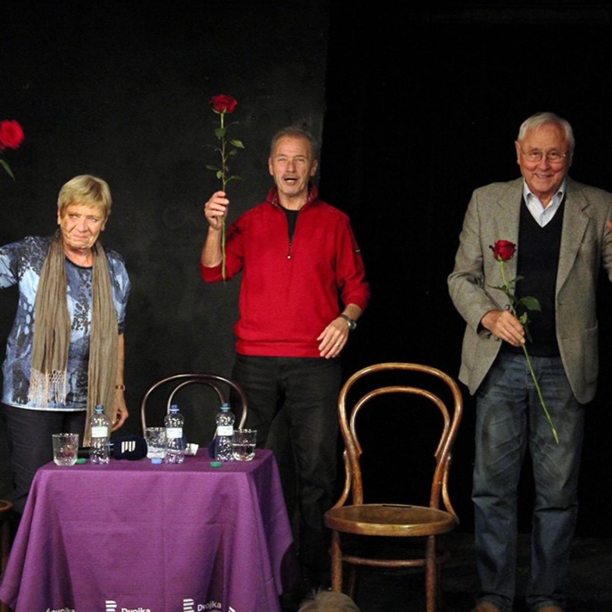 Novinky - Jaroslava Obermaierová a Jaroslav Satoranský v „Rozpravách"